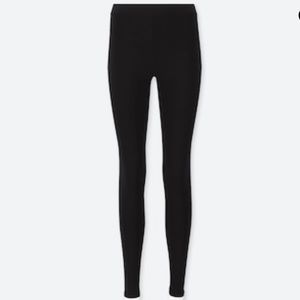 Black Uniqlo Heattech Leggings